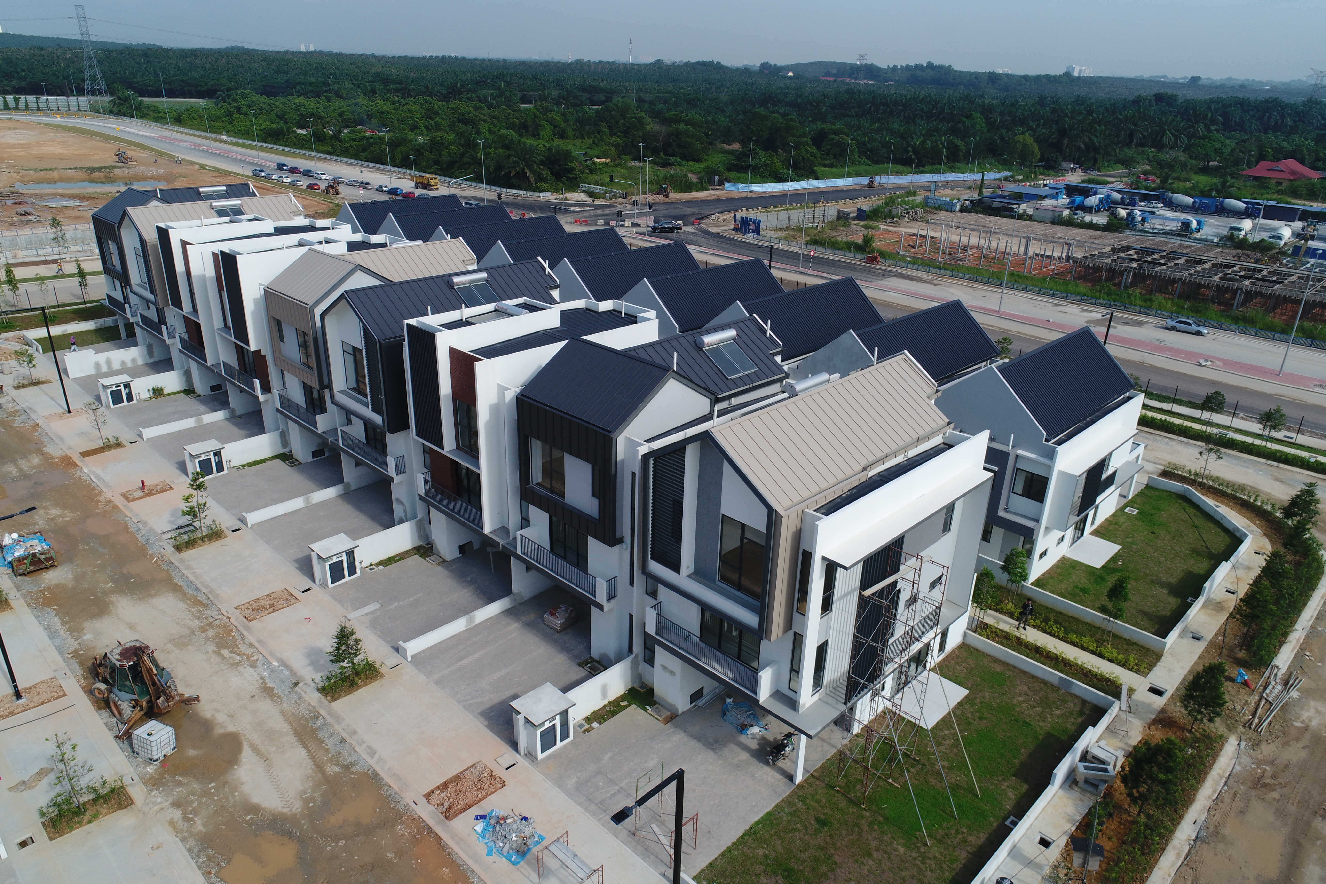 Industrial roofing project