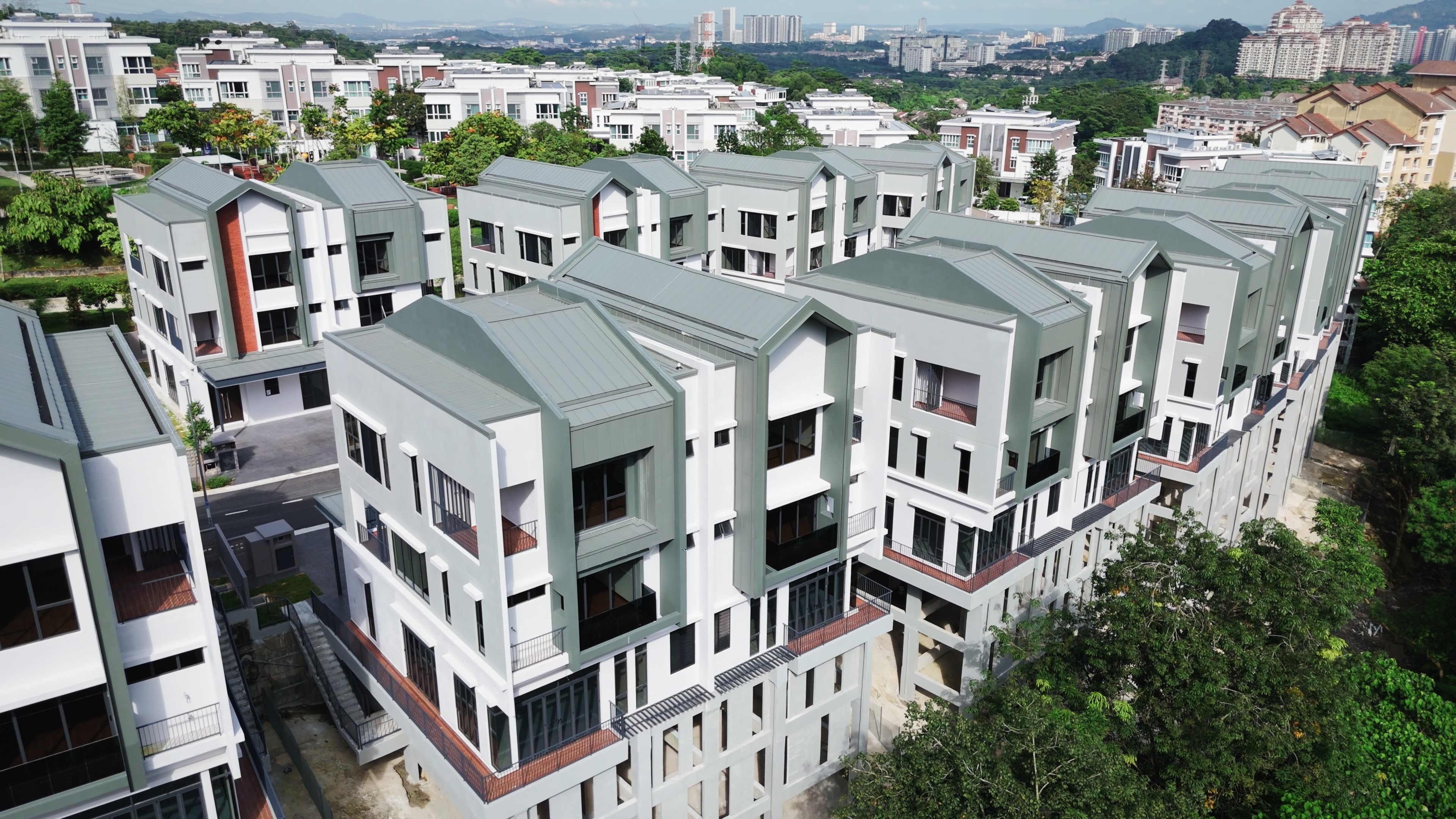 Ongoing roofing work